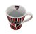 Caneca De Porcelana Listrada São Paulo 290ml Oficial - Imagem 2