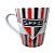 Caneca De Porcelana Listrada São Paulo 290ml Oficial - Imagem 1