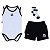 Kit Body Shorts e Meia Santos Infantil Oficial - Imagem 1