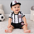 Uniforme Bebê Corinthians Body Shorts e Boné Oficial - Imagem 1