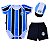 Uniforme Bebê Grêmio Body Shorts e Boné Oficial - Imagem 1