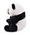 Ursinho Panda Pelúcia Sentado 20cm - Imagem 3