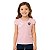 Camisa Infantil Botafogo Baby Look Rosa Oficial - Imagem 1