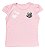 Camisa Infantil Santos Baby Look Rosa Oficial - Imagem 1