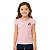 Camisa Infantil Santos Baby Look Rosa Oficial - Imagem 1