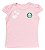 Camisa Infantil Palmeiras Baby Look Rosa Oficial - Imagem 1