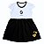 Vestido Infantil Vasco Canelado Torcida Baby - Imagem 2