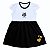 Vestido Infantil Santos Canelado Torcida Baby - Imagem 2