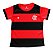 Camisa Infantil Flamengo Baby Look Listrada Oficial - Imagem 1