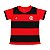 Camisa Infantil Flamengo Baby Look Listrada Oficial - Imagem 2