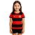 Camisa Infantil Flamengo Baby Look Listrada Oficial - Imagem 1