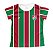 Camisa Infantil Fluminense Baby Look Listrada Oficial - Imagem 1