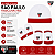 Kit Bebê 3 Pçs São Paulo Touca Luva e Meia Oficial - Imagem 4