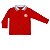 Camisa Polo Infantil Internacional Manga Longa Oficial - Imagem 2