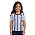Camisa Corinthians Infantil Baby Look Listrada Oficial - Imagem 1