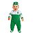 Macacão Bebê Palmeiras Longo Em Plush Com Boné Oficial - Imagem 1