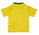 Camiseta Infantil São Paulo Brasil Amarela Oficial - Imagem 2