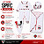 Kit Bebê São Paulo Saída de Maternidade Com 4 Pçs Oficial - Imagem 2
