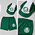 Kit Bebê Palmeiras Com Shorts e Boné Oficial - Imagem 3