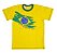 Camiseta Brasil Infantil Amarela - Imagem 1