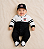 Macacão Bebê Corinthians Plush Longo Com Boné Oficial - Imagem 1