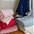 Cobertor Bebê Plush Com Sherpa Dots Azul Marinho - Imagem 5