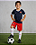 Uniforme Infantil Vitória Conjunto Artilheiro Preto Oficial - Imagem 1