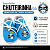 Sapatinho Chuteirinha Bebê Grêmio Azul Oficial - Imagem 2