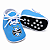 Sapatinho Chuteirinha Bebê Grêmio Azul Oficial - Imagem 3