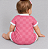 Macacão Bebê Cruzeiro Curto Rosa - Torcida Baby - Imagem 2