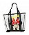 Bolsa Minnie Transparente 33x36cm Disney - Imagem 2