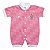 Macacão Bebê Corinthians Rosa Manga Curta - Torcida Baby - Imagem 3