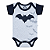 Body Bebê Batman Cinza Manga Curta - Imagem 2