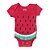 Body Bebê Melância Vermelho Manga Curta - Imagem 1