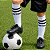 Meião Futebol Corinthians Infantil Juvenil Branco Oficial - Imagem 1