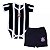 Kit Bebê Corinthians Body Short Boné Away Oficial - Imagem 2