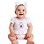 Body Saia Corinthians Gatinha Rosa Com Lacinho Oficial - Imagem 1