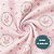 Cueiro Flanelado Estampado 80x50Cm Com 3 Pçs Rosa - Imagem 5