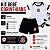 Kit Bebê Corinthians Conjunto Body Shorts e Meia Oficial - Imagem 3