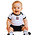 Kit Bebê Corinthians Conjunto Body Shorts e Meia Oficial - Imagem 1