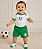 Kit Conjunto Bebê Palmeiras Body Shorts e Meia Oficial - Imagem 1
