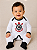 Macacão Bebê Longo Corinthians Escudo Timão Oficial - Imagem 1