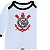 Macacão Bebê Longo Corinthians Escudo Timão Oficial - Imagem 3