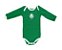 Body Palmeiras Verde Longo Torcida Baby Oficial - Imagem 1