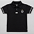 Camisa Polo Infantil Atlético MG Preta Oficial - Imagem 2