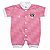 Macacão Bebê São Paulo Rosa Manga Curta - Torcida Baby - Imagem 3