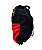 Mochila Saco Mickey - Disney Preto e Vermelho 40cm - Imagem 3