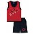 Conjunto Infantil Flamengo Regata Shorts Oficial - Imagem 2