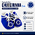 Sapatinho Chuteirinha Bebê Cruzeiro Azul Oficial - Imagem 2