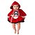 Fantasia Bebê Chapeuzinho Vermelho Vestido e Chapéu - Imagem 1